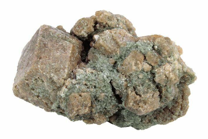 Red-Orange Hessonite Garnets on Diopside - Norway #341773